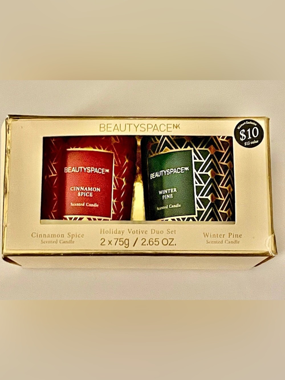 BeautySpaceNK Christmas Duo Votive Set